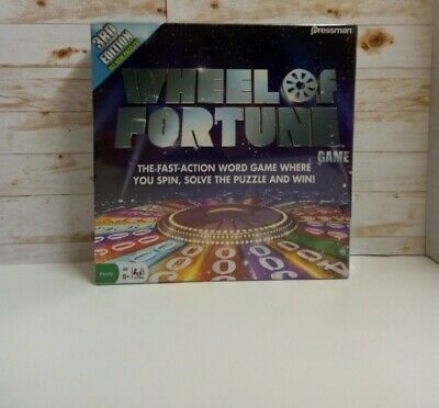 Wheel of fortune puzzle board game elizabeth